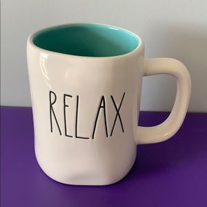 Rae Dunn “Relax” Coffee/tea mug